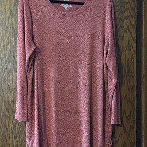 Maurices Dusty Pink Long Sleeve Top